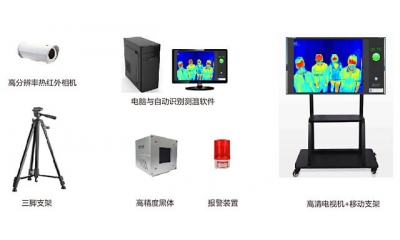 ThermoEye 640 高精度紅外非接觸式人臉識別測溫系統